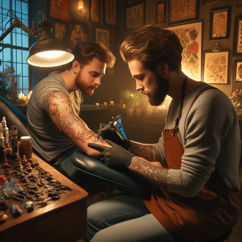 Wenn der Übersetzer dem Tätowierer indirekt beisteht